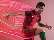   Bồ Đào Nha ra mắt mẫu áo đấu EURO 2016 sân nhà 