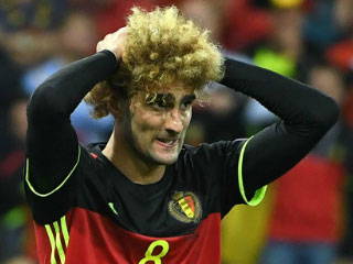   Ảnh đẹp Euro 16/6: Pogba, Fellaini và kiểu tóc dị nhất 